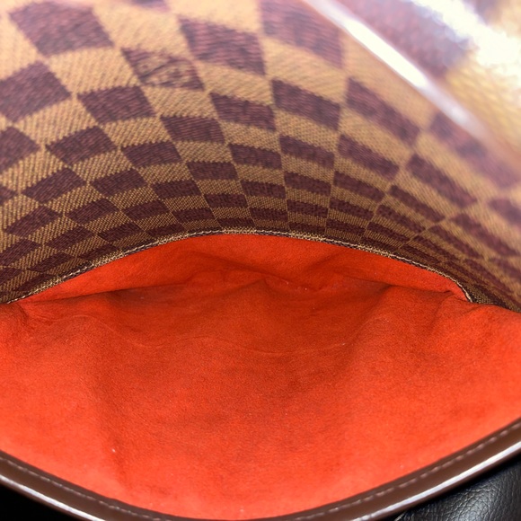 🎉Cyber Monday Price Drop💯Louis Vuitton Damier Ebene Ipanema GM Bag w/LV Dust Bag - Picture 14 of 17